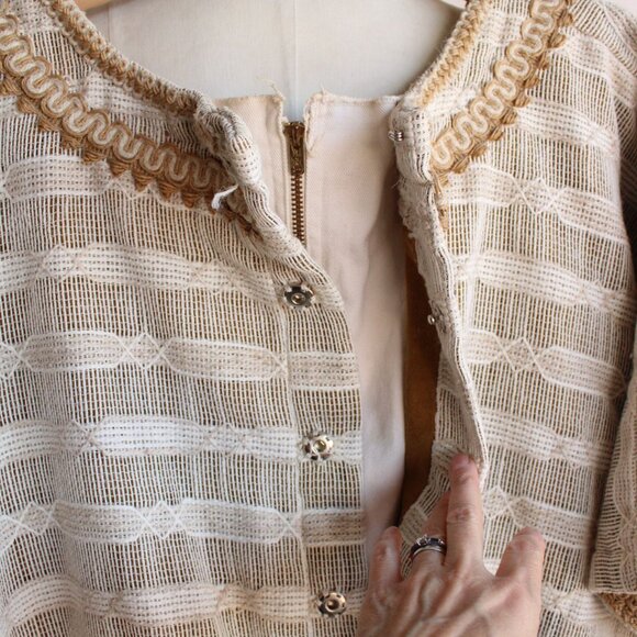 Vintage Mans Roman Style Costume Tunic, Worn by Richard Keil, Movie Wardrobe - Picture 9 of 11